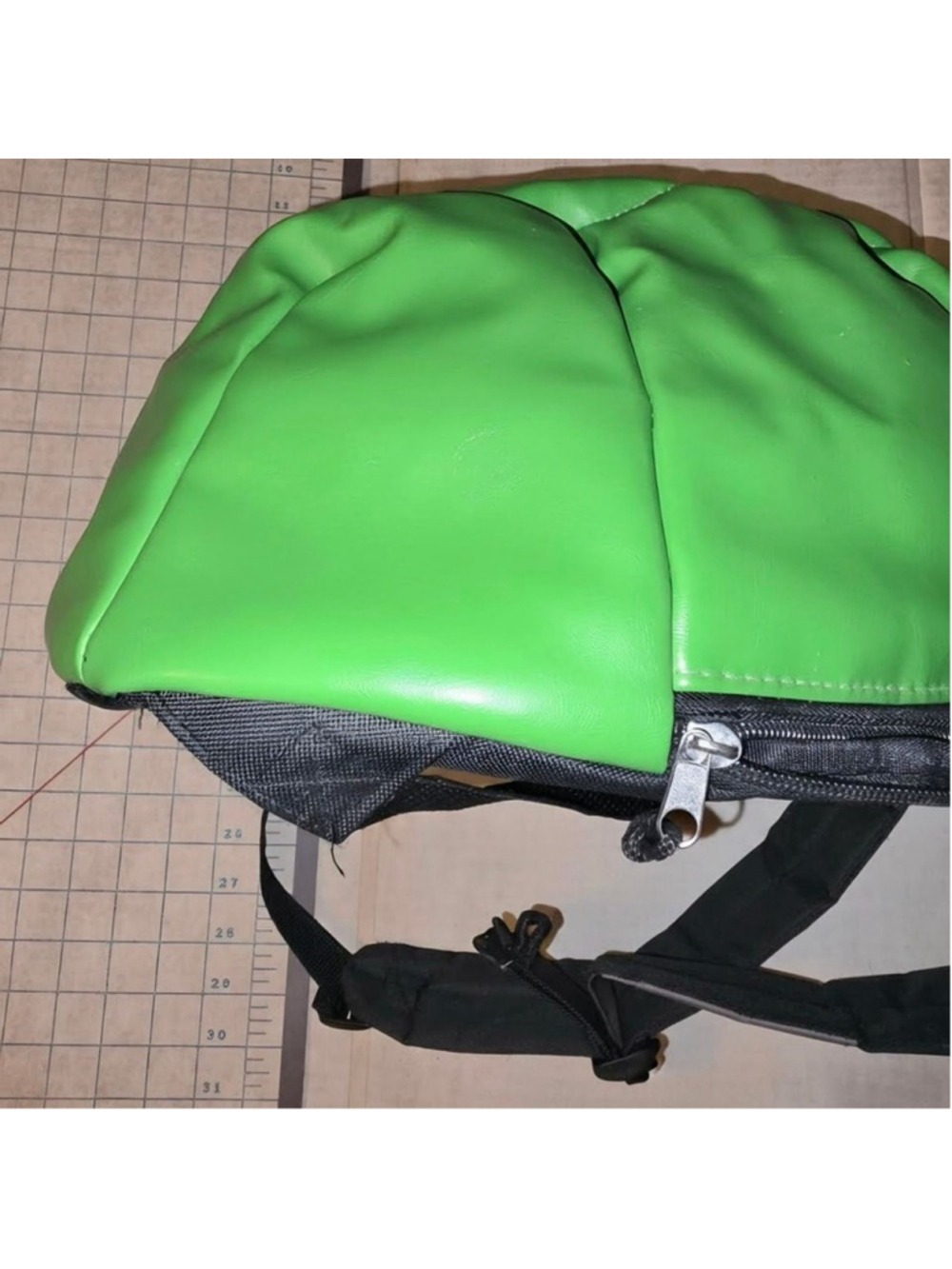 Nickelodeon TMNT Teenage Mutant Ninja Turtle Green Soft Shell Backpack 17x14x9 - Picture 5 of 8